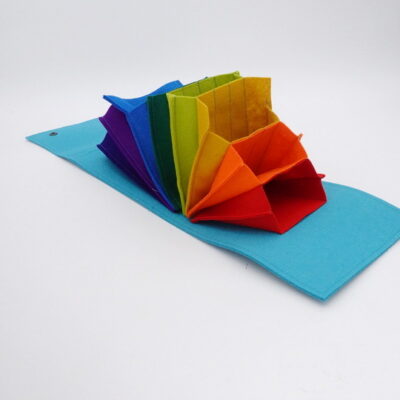 NEEDLE BAG MULTIFUNCTIONAL "türkiser Regenbogen"