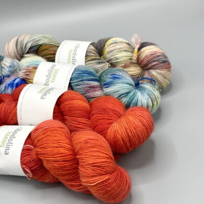 STRICK-KIT St. Moritz-Sweater aus Single Yarn | LL 366 mtr | 4 Strang