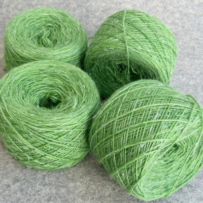 Wool Linen Single, grün