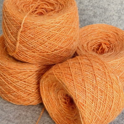 Wool Linen Single, orange