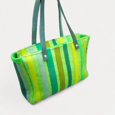 Shopperle (Tote Bag): Grün mit Grün