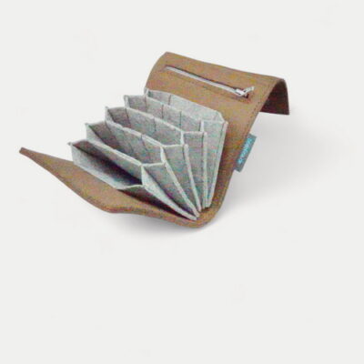 Seilsystemtasche für kurze Spitzen "Taupe & Kiesel"