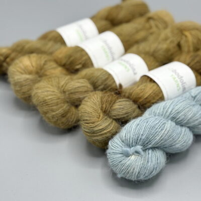 Alpacara Unica SET "AUTUMN & light blue"