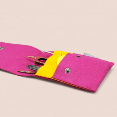 Stricknadel-Etui "Beere & Sonnig"