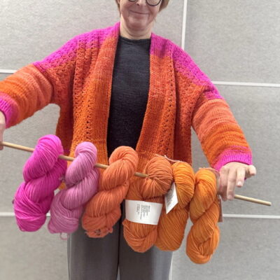 MINGA DK KIT for Bottoni Cardigan