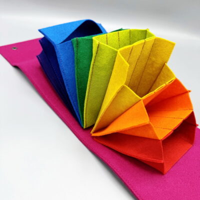 Needlebag multifunctional "pink rainbow"