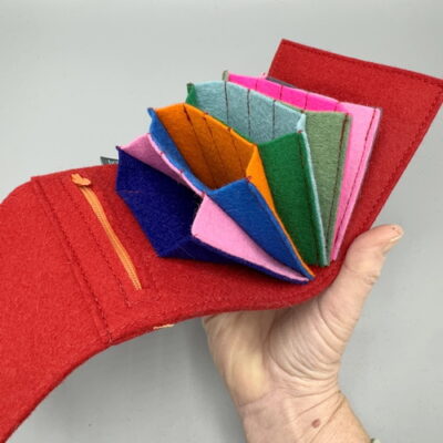 Seilsystemtasche für kurze Spitzen "Graublau>Bunt>Royal"