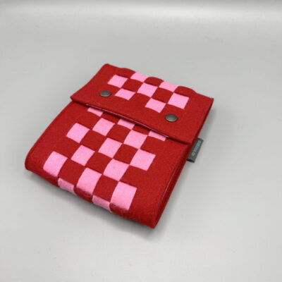 Needle bag2Go "PinkRed chessboard"