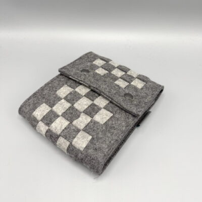 Needle bag2Go "gray checkerboard"