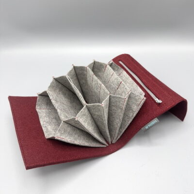 Seilsystemtasche für normale Spitzen "weinroter Kiesel"