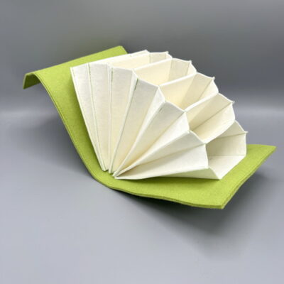 Circular knitting needle bag "fresh snowdrop"