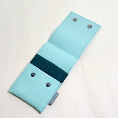 Stricknadel-Etui "Gletschergrün"