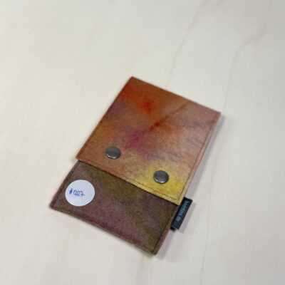 Knitting needle case UNIKAT hand-dyed #027