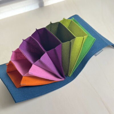 Rundstricknadel-Tasche  TURMALIN