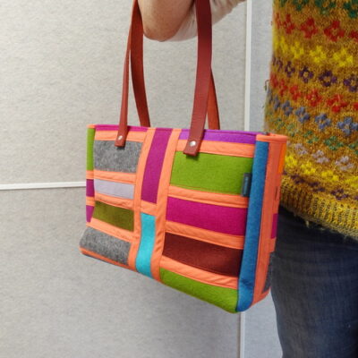 Shopperle (Tote Bag):  Unikat Geranie No. 1
