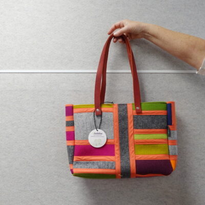 Shopperle (Tote Bag):  Unikat Geranie No. 2