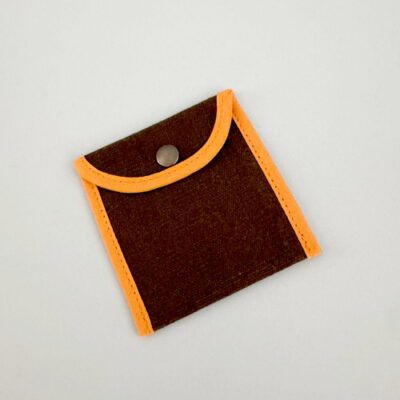 Trenntascherl aus "Persenning eingefasst mit Orange"