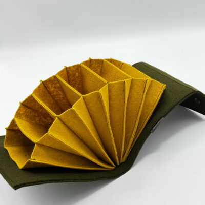 "Golden Olive" Circular Needle Pouch